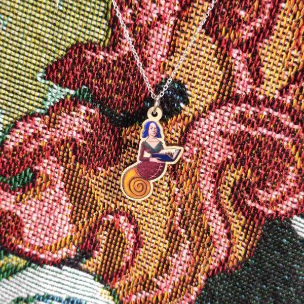 Marginalia necklace