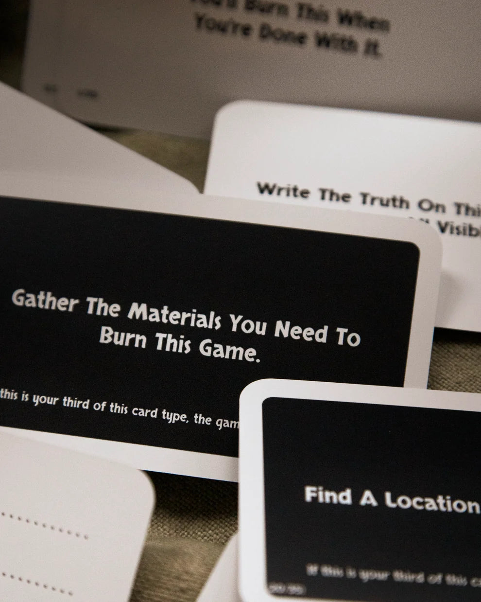 You'll Burn This Game (When You're done with it)