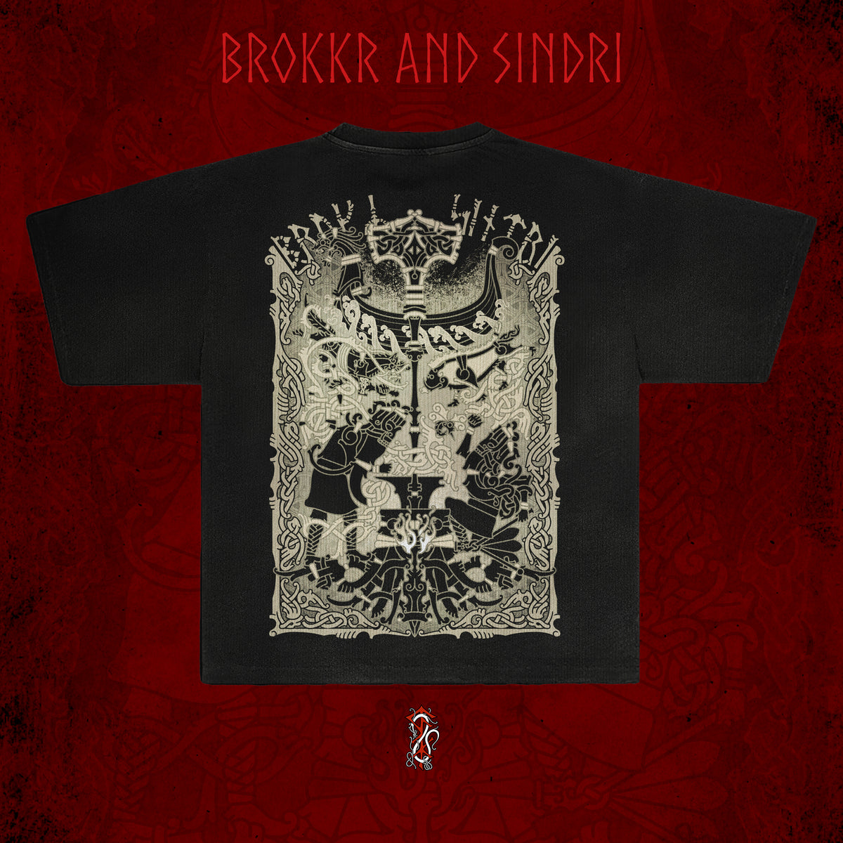 Tee: Brokkr and Sindri