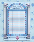 Initiative tracker pad