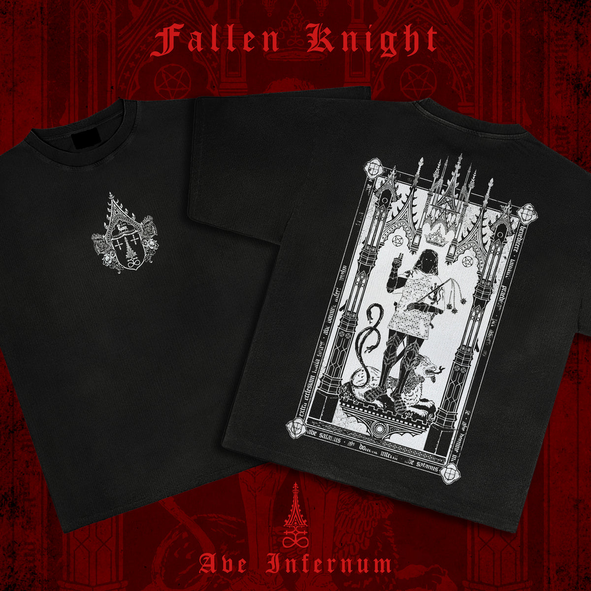 Tee: Eques Satanus (Fallen Knight)